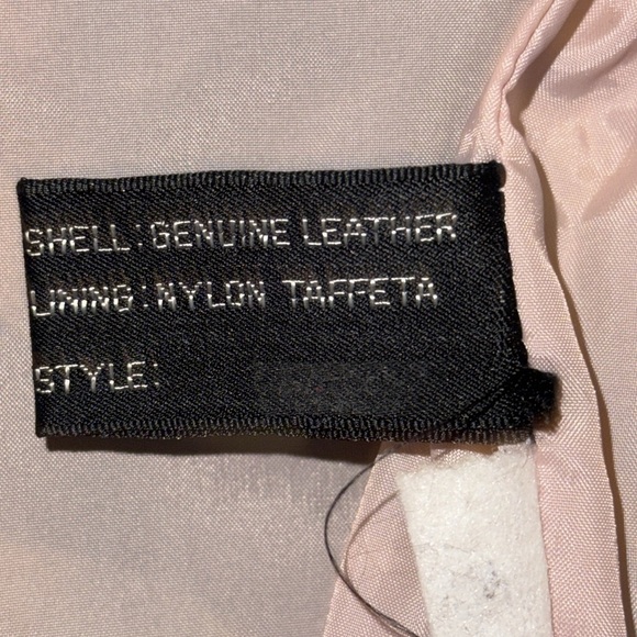 Wilson’s Leather Vintage Gray & Pink Bomber Jacket - Picture 10 of 10